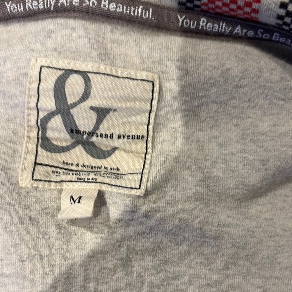 Ampersand Avenue Gray Hoodie